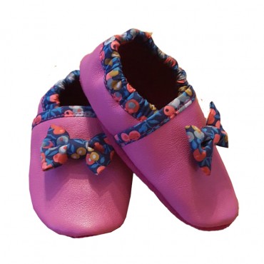 chaussons cuir barefoot enfant